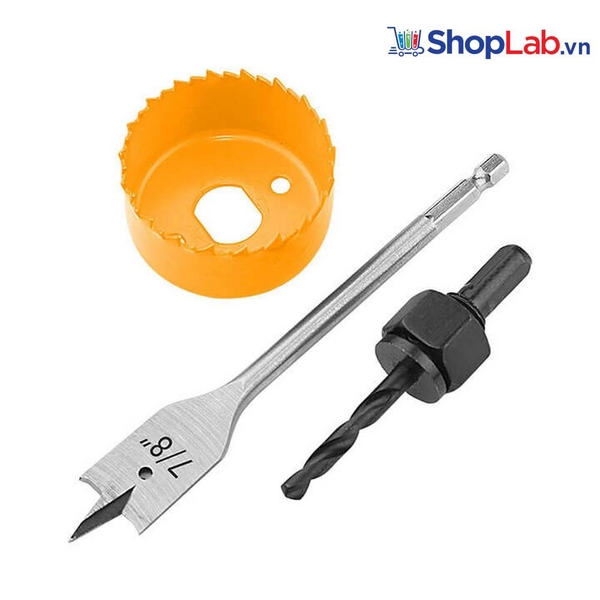 Bộ khoét lỗ 3 cái 75868 Tolsen