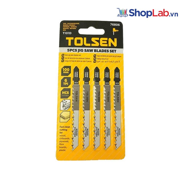 Lưỡi cưa máy gỗ 100mm T101D 76806 Tolsen