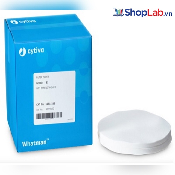 Giấy lọc đ.tính có độ bền ướt cao 91, 10um, 110mm Whatman