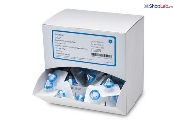 UNIFLO Syringe lọc NYL, 0.45µm, 25mm Whatman