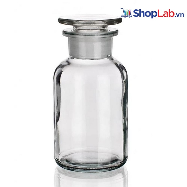 Chai trắng miệng rộng Genlab