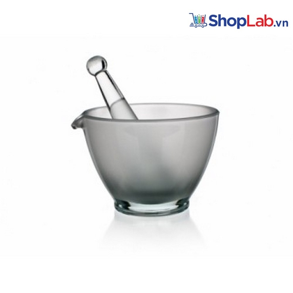Bộ chày cối thủy tinh 150mm Onelab