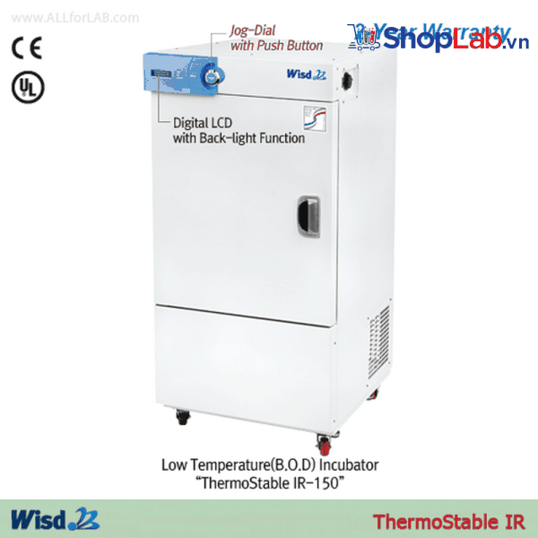 Tủ ấm lạnh thông minh (BOD) 250L, 230V SIR-250 DH.SWIR03250 DaiHan