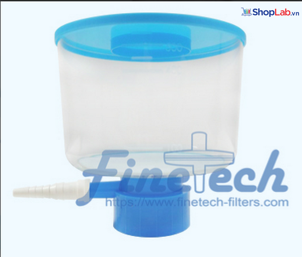 Bộ lọc chân không trên cùng của chai vô trùng FC-PVDF500G022I-90 Finetech