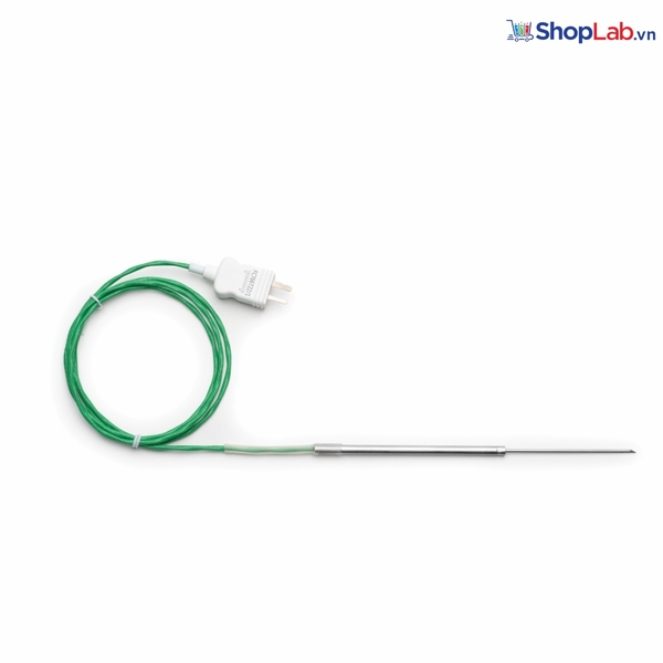 Đầu dò nhiệt độ loại K bằng thép không gỉ với cáp PTFE, dài 185mm FC766TZ2/1 Hanna