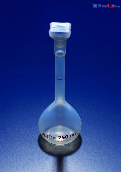 Bình định mức nhựa, A, PMP(TPX), 100ml FDF124A Scilabware