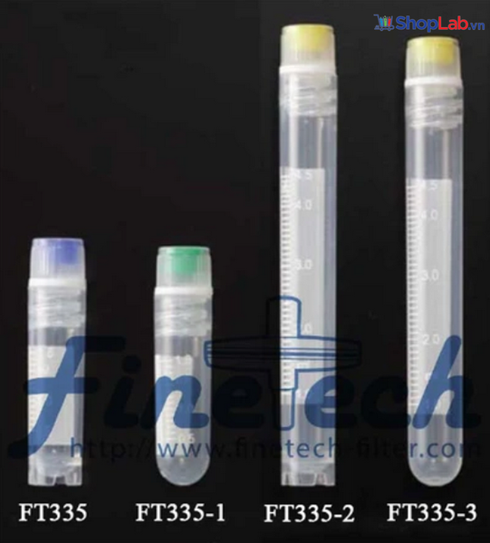 Ống Cryo 1.8ml, nắp vặn trong, đáy tròn FT335-1 Finetech