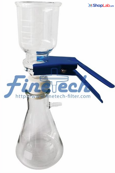 Bộ lọc thủy tinh 1000ml dung tích phễu 300ml GFS-300-1000-A Finetech