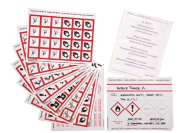 Label set acc. GHS