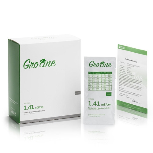 Gói chất chuẩn GroLine độ dẫn điện 1,413 µS/cm (25 x 20mL) HI70031G Hanna