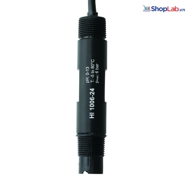 Điện cực pH đầu phẳng với mối nối PTFE, đầu nối BNC, cáp 5m HI1006-2005 Hanna