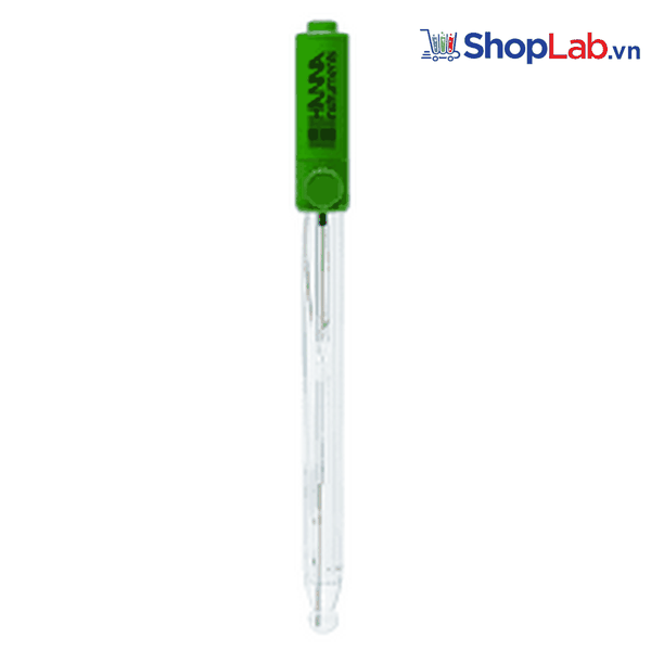 Điện cực pH thủy tinh, mối nối đơn, nắp vặn HI1110S Hanna