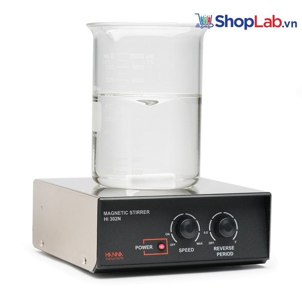 Máy khuấy từ vỏ thép không gỉ tự đảo ngược, 230V HI302N-2 Hanna