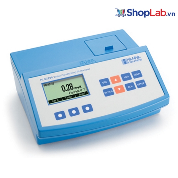 Máy đo đa chỉ tiêu nước thải để bàn HI83208-02 Hanna