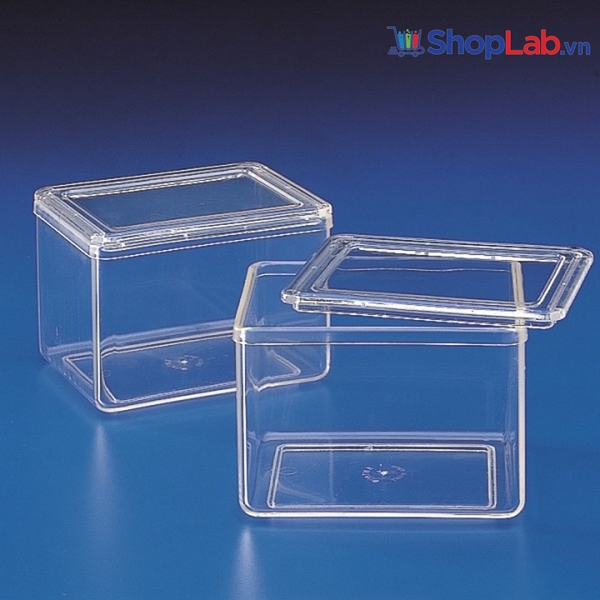 Hộp nhuộm lam PMP 2 nắp 74x95x63 mm K353 Kartell