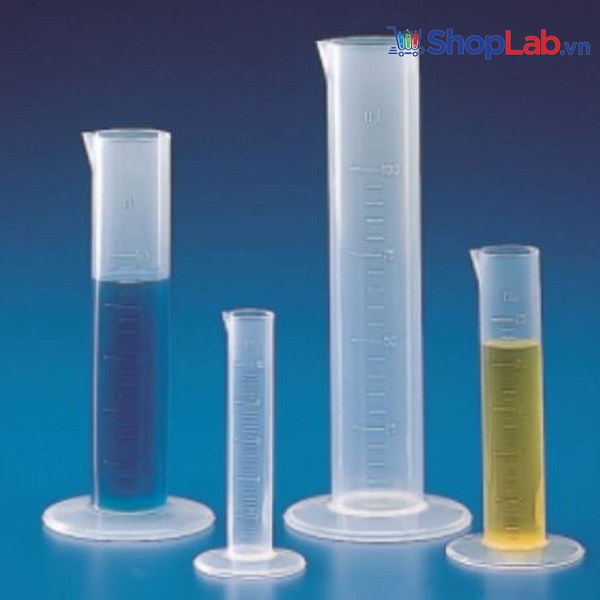 Ống đong nhựa đục PP chia vạch 2ml, 250ml K1080 Kartell