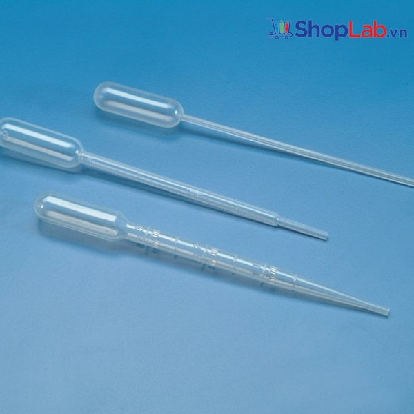 Ống hút pasteur nhựa tiệt trùng rời 1ml K330 Kartell