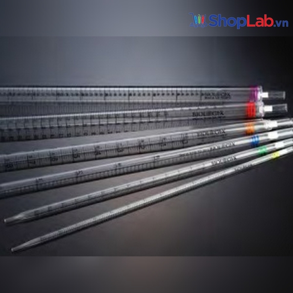 Pipet nhựa 10ml PS tiệt trùng , đóng gói từng cái, (07-5010), Biologix
