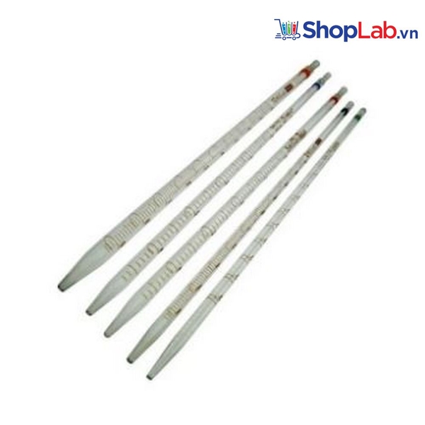 Pipet thủy tinh thẳng 10ml Onelab