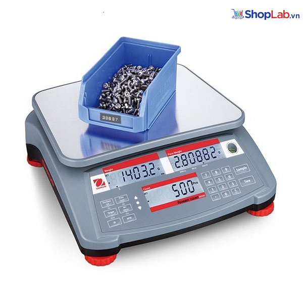 Cân kỹ thuật điện tử có chức năng đếm (30 kg x 0.001 kg – 1g) Ohaus