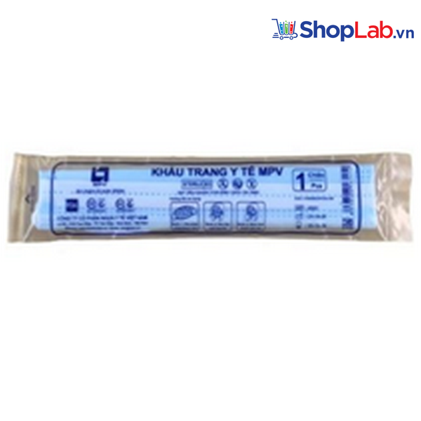 Khẩu trang y tế 04, 03 lớp giấy kháng khuẩn (đóng gói riêng) MPV