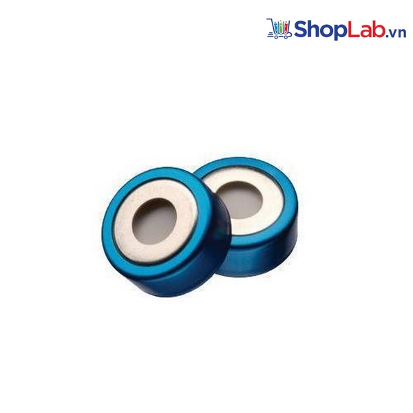 Nắp nhôm từ tính đầu uốn và Septa  PTFE tự nhiên/silicon tự nhiên 20mm SBC20B20B Finetech