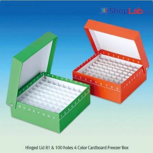 Hộp đựng đầu côn 81 chỗ, màu trắng 0,5~2ml SL.Box9014.W DaiHan