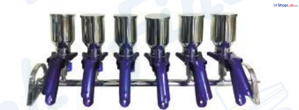 Bộ lọc 6 nhánh bằng thép không gỉ loại A SS-0292-A Finetech