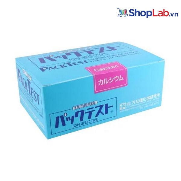 Bộ KIT Test nhanh Canxi 0- ≥50 mg/L, 0,5- ≥125 mg/L WAK-Ca-2 Kyoritsu