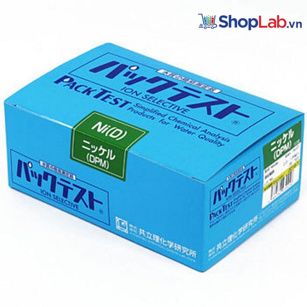 Bộ KIT Test nhanh Niken (DPM) 0,3-10 mg/L WAK-Ni(D) Kyoritsu
