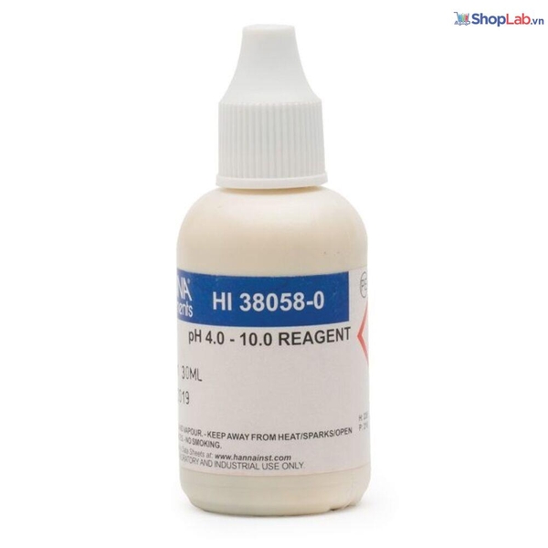 Thuốc thử thay thế dùng cho bộ dụng cụ đo HI38058, 300 lần đo Hanna