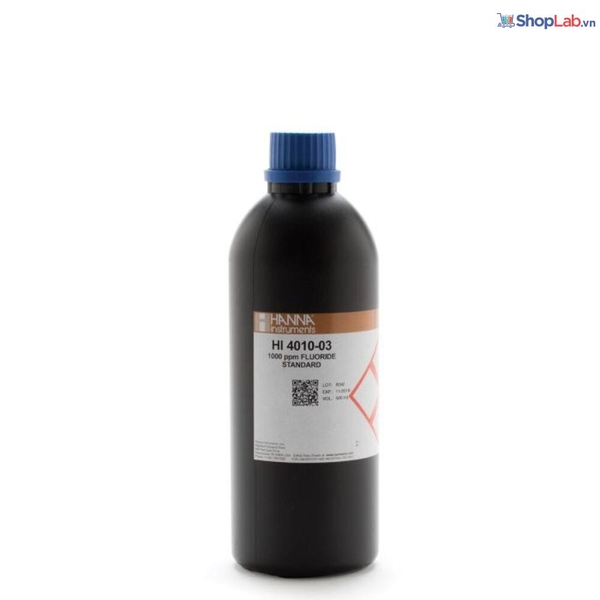 Dung dịch hiệu chuẩn floride 1000ppm (500 mL) Hanna
