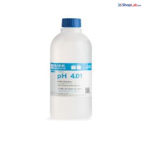 Dung dịch hiệu chuẩn pH 4.01, 500 mL Hanna