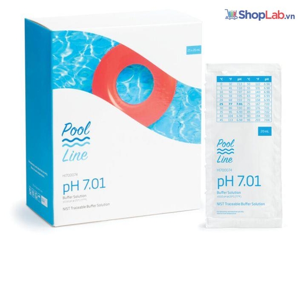 Gói dung dịch đệm Pool Line pH 7.01 HI700074P Hanna