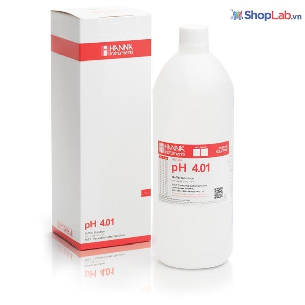 Dung dịch đệm hiệu chuẩn pH 4,01 (1 L) HI7004/1L Hanna