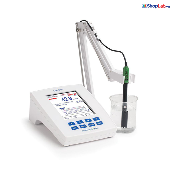 Máy đo pH/ORP/ISE/nhiệt độ để bàn với Cal Check™ 230V HI5222-02 Hanna