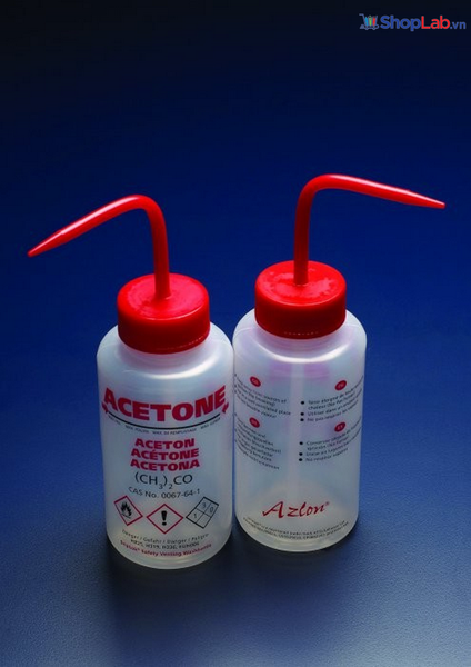 Bình tia nhựa miệng rộng Acetone WGW531VTML/WGW537VTML Scilabware