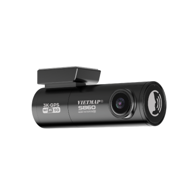 Camera hành trình Vietmap S860 - Cảnh báo giao thông (Tặng VMLive Pro và thẻ 64GB)