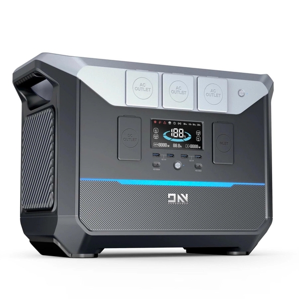Trạm điện di động DaranEner NEO2000 - 2073,6Wh, Công suất 2000W, Sạc đầy 1,8 giờ