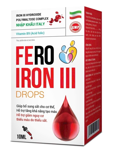 FERO IRON III GIỌT CH/10ML