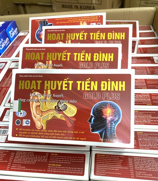 HOẠT HUYẾT TIỀN ĐÌNH GOLD PLUS H30v
