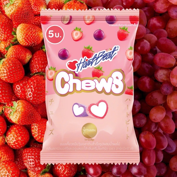 KẸO DẺO THÁI CHEWS DÂU NHO