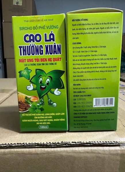 CAO LÁ THƯỜNG XUÂN SR
