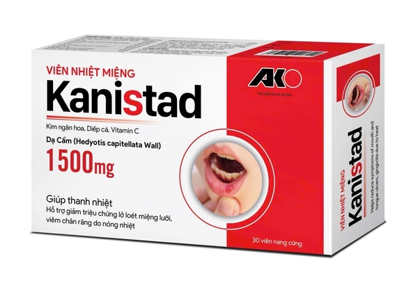 VIÊN NHIỆT MIỆNG KANITAS