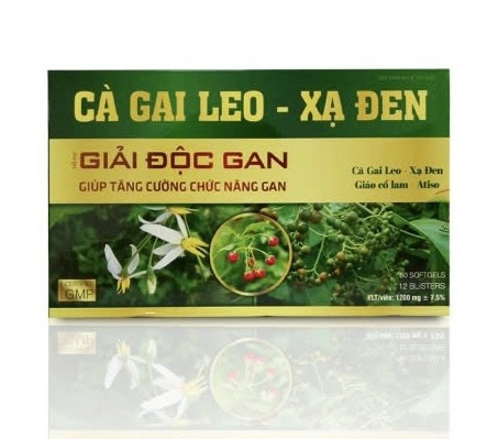 Cà gai leo xạ đen xanh Akopha