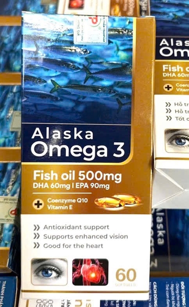 OMEGA 3 xanh vàng ch/60viên