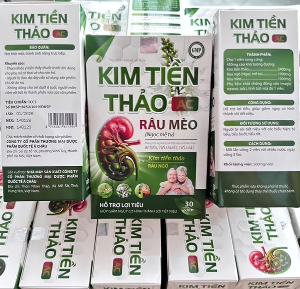 KIM TIỀN THẢO AC Râu mèo ch/30v
