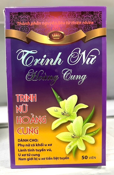 TRINH NỮ HOÀNG CUNG TÍM CH/50viên