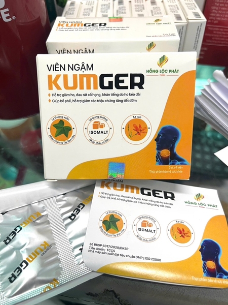 KẸO KUMGER H/5vỉ/4viên