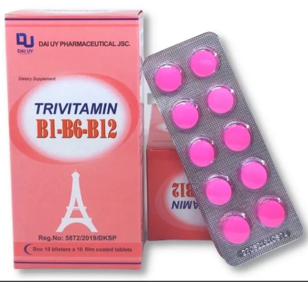 TRI VITAMIN B1 B6 B12 ( 3B NÉN )